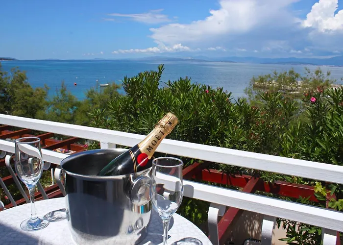 Luxury Beachfront Villa Casa Mare With Heated Pool Near Supetar - Brac Villa