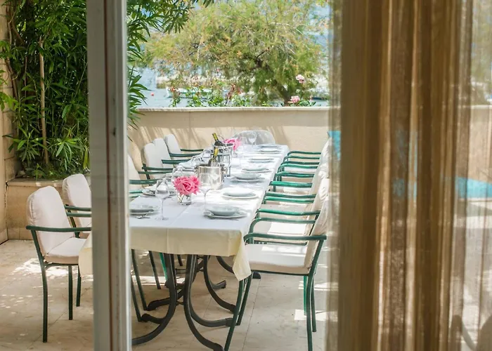 Luxury Beachfront Villa Casa Mare With Heated Pool Near Supetar - Brac Villa Supetar