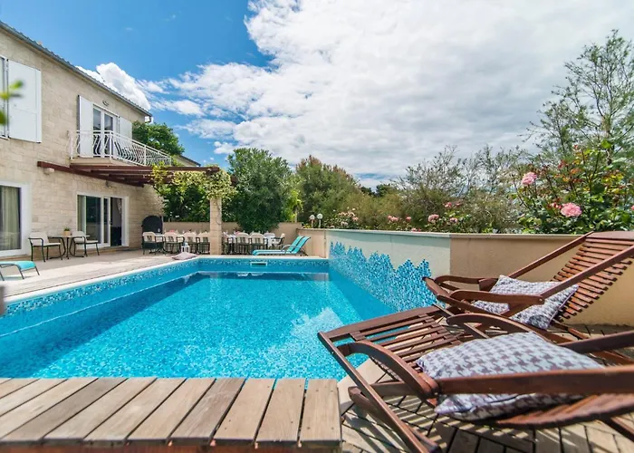 Luxury Beachfront Villa Casa Mare With Heated Pool Near Supetar - Brac *